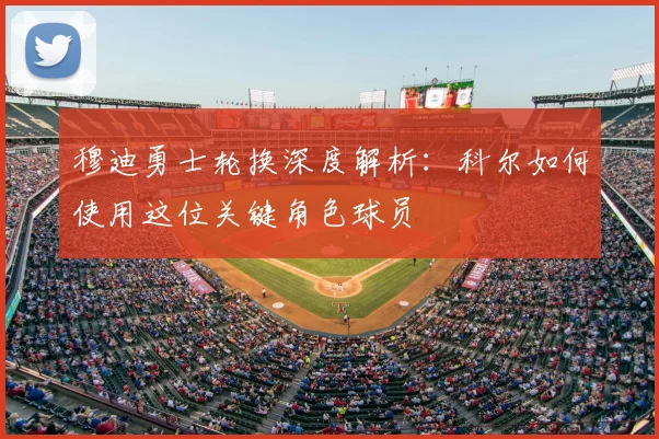 穆迪勇士轮换深度解析：科尔如何使用这位关键角色球员